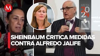 Claudia Sheinbaum opina sobre la detención de Alfredo Jalife [upl. by Euqinotna]