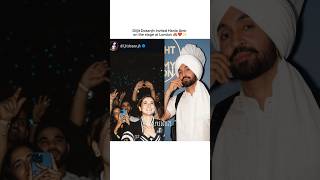 Diljit Dosanjh Invited Hania Amir on Stage at Live Concert 🙈❤️✨I haniaamir diljitdosanjh concert [upl. by Assilat]