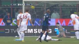 Gol di Sneijder  Inter vs Roma 53 [upl. by Godiva312]