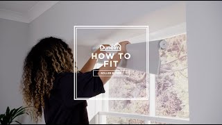 Dunelm  How to Fit Roller Blinds [upl. by Eniamej53]