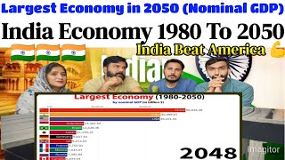 Largest Economy in 2050 Nominal GDPSpicyReactionpk [upl. by Llerrac86]