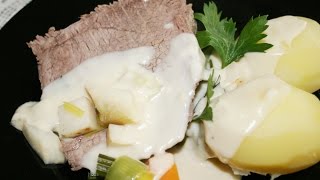 Tafelspitz Bouillonkartoffeln und Meerrettich Sauce [upl. by Cristabel]