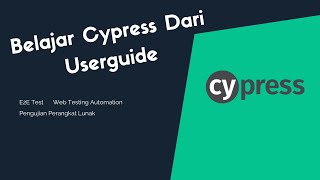 09 Tutorial Belajar Cypress Dari User Guide  Command Chain Di Cypress [upl. by Goldia433]