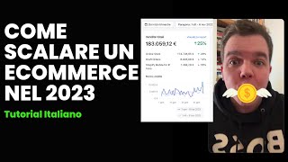 Come scalare un ecommerce nel 2023  tutorial italiano [upl. by Rahsab]