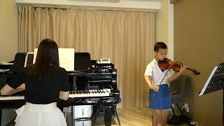 Tchaikovsky Violin Concerto in D Major 2mvt Canzonetta ABRSM Grade 8 Violin Exam B9 [upl. by Jessey777]