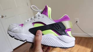 Nike Air Huarache ‘91 Sizing Review ON FEET [upl. by Qulllon]