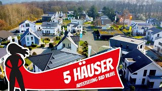 Top 5 neue FERTIGHÄUSER 2024 im MUSTERHAUSPARK Bad Vilbel bei Frankfurt  Hausbau Helden [upl. by Bonar]