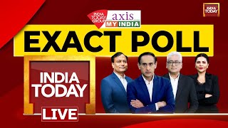 EXIT POLL 2024 LIVE Updates  India Today Exit Poll NDA 400 Paar  LS Polls 2024  India Today [upl. by Ecnarepmet]