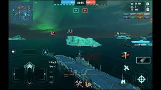 World of Warships Blitz  Tier 8 UK Aircraft Carrier Implacable 17 [upl. by Lewie]