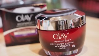 Review OLAY Regenerist Overnight Miracle [upl. by Ainitsirc]