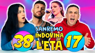 INDOVINA LETÀ DEI CANTANTI DI SANREMO 2024 Prima Serata [upl. by Kelsy602]