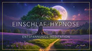 EinschlafHypnose amp Meditation quotIm silbernen Mondscheinquot I Abendritual I Entspannung I 20 Min [upl. by Idel]