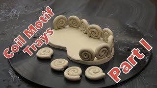 How to make a spiral coil motif tray Part I [upl. by Secunda693]