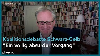 DjirSarais Flirt mit SchwarzGelb Einschätzungen von Albrecht von Lucke [upl. by Lowson]