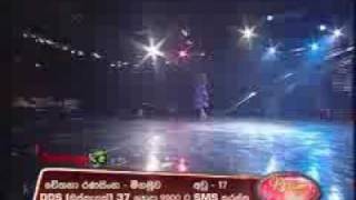 Derana dream star 17 yrs old Singer Chethana Ranasinghe from Negambo [upl. by Rezal]