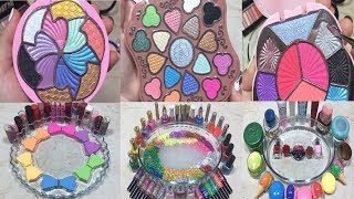 Slime Coloring with Makeup Compilation  Most Satisfying Slime Videos [upl. by Nasar]