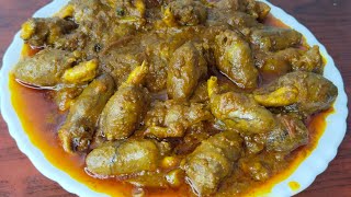 Cooking A Tasty Chicken Heart Curry Recipe  Chicken Heart Masala Curry  Chicken Heart Recipe [upl. by Cela]