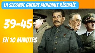 La Seconde guerre mondiale expliquée en 10 minutes [upl. by Karoline]