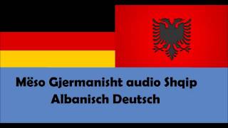 Mëso Gjermanisht Shqip Fjalor Audio 62 100 Albanisch Deutsch 3 [upl. by Enyawed561]