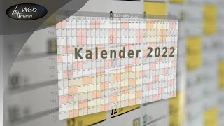 Kalender 2022 Jahrwsübersicht Libre Office Calc Tutorial [upl. by Donahoe]