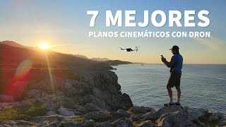 🔥 Los 7 MEJORES PLANOS CINEMÁTICOS con DRON 🔥 [upl. by Einavoj]