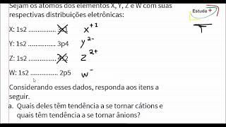 Como saber se um átomo será cátions ou ânions usando a distribuição eletrônica [upl. by Buiron]