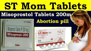 ST Mom Tablets Use in urdu  ST Mom Tablets 200 mg  misoprostol tablets 200 mg  side effects dose [upl. by Kcirdes705]