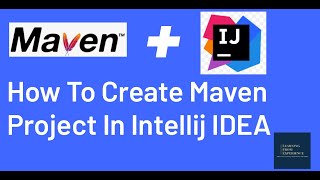 How to create Maven project in Intellij  How to Create a Maven Project Maven Project Intellij [upl. by Sert]