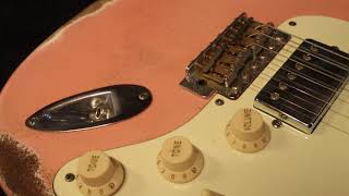 Unboxing the 10s Guitars iCC HSS Relic Pink  10sguitars 10s unboxing [upl. by Jorie]