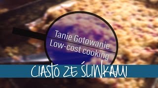 Ciasto ze śliwkami i kruszonką  Tanie Gotowanie 9 [upl. by Sancho]