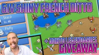 6IV Shiny Ditto Giveaway  Johto Legendaries Pokemon BDSP  SkazDownUnder [upl. by Anyahs]