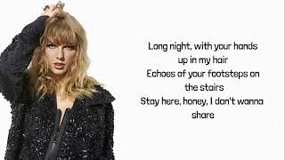 Taylor Swift  Delicate lyrics [upl. by Aspasia]