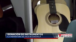 Una empresa donara instrumentos a los alumnos de la banda de la CVHS cuyo material fue robado [upl. by Leblanc935]