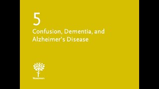 SRNA  Chapter 5 Confusion Dementia and Alzheimers 4132020 [upl. by Enutrof]