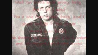 GG Allin amp The Jabbers  One Man Army with lyrics [upl. by Damales452]