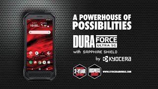 Kyocera DuraForce Ultra 5G UW Promotion Video [upl. by Leina393]