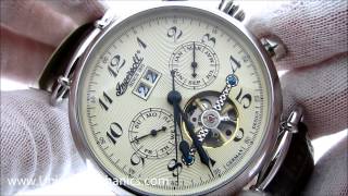 Ingersoll Mens Automatic Watch IN1312CR Walldorf Cream Dial Stainless Steel [upl. by Sikata]