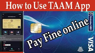 How to Use Tamm app and Pay Traffic Fine via Digital Wallet in UAE [upl. by Dinesh564]