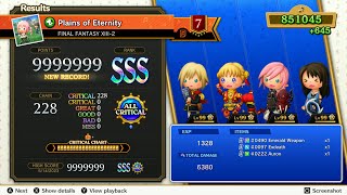 Theatrhythm Final Bar Line  FFXIII2  quotPlains of Eternityquot  Ultimate Difficulty Max Score [upl. by Oirramed929]