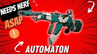 FASTEST TTK AUTOMATON CLASS SETUP BARREL ATTACHMENT NEEDS A NERF ASAP [upl. by Eecart]