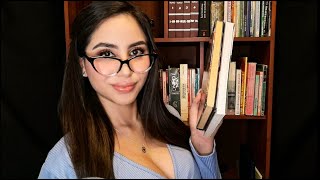 ASMR 📚 BIBLIOTECARIA te ayuda ROLEPLAY  Soft Spoken Susurros  Hey Look ASMR [upl. by Ibrik560]