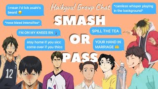 Haikyuu Smash or Pass 💥 Day 4 FINAL PART [upl. by Estrellita]