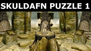 Skyrim  Skuldafn Temple Stone Puzzle 1  quotThe WorldEaters Eyriequot Quest [upl. by Hyde]