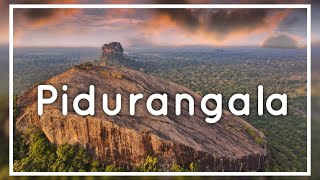 Pidurangala Rock – Sigiriya’s Most Incredible Viewpoint Aerial View [upl. by Oinotna]