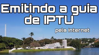 Como imprimir sua guia de IPTU online  site da Prefeitura de Belo Horizonte [upl. by Llehcal]