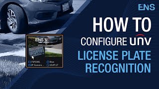 How to Configure UNV License Plate Recognition  Web Browser amp NVR Tutorials  Uniview [upl. by Aredna127]