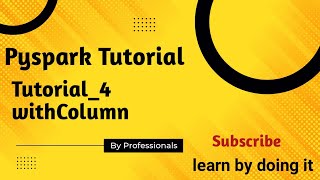 How to use withColumn in PySpark  Pyspark Tutorial [upl. by Aneryc]