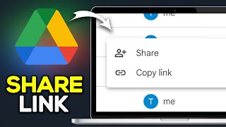 How To Share Google Drive Link 2024 [upl. by Areema]