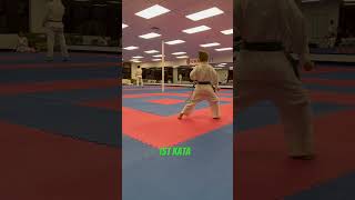 GKR Karate  First Kata [upl. by Strephon58]