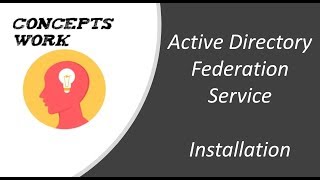 ADFS  Active Directory Federation Service  Installation  2023 [upl. by Bushey]